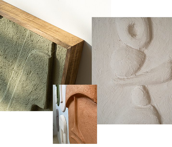 Textured Wall Art for Modern Living Room