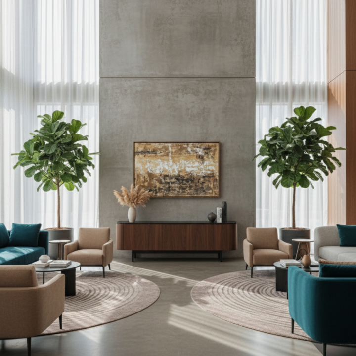 Textured Wall Art for Modern Living Room