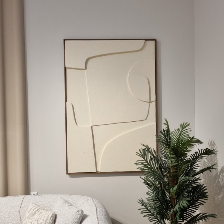 Modern textured wall art