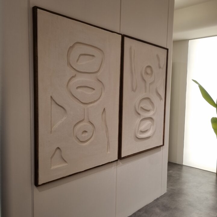 Textured Wall Art for Modern Living Room