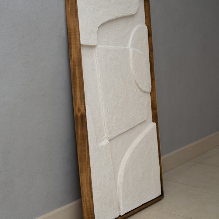 Textured Wall Art for Modern Living Room - Structured Series