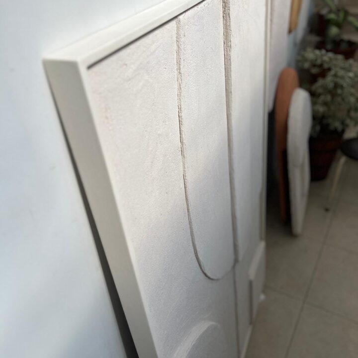 Textured Wall Art for Modern Living Room - Structured Series