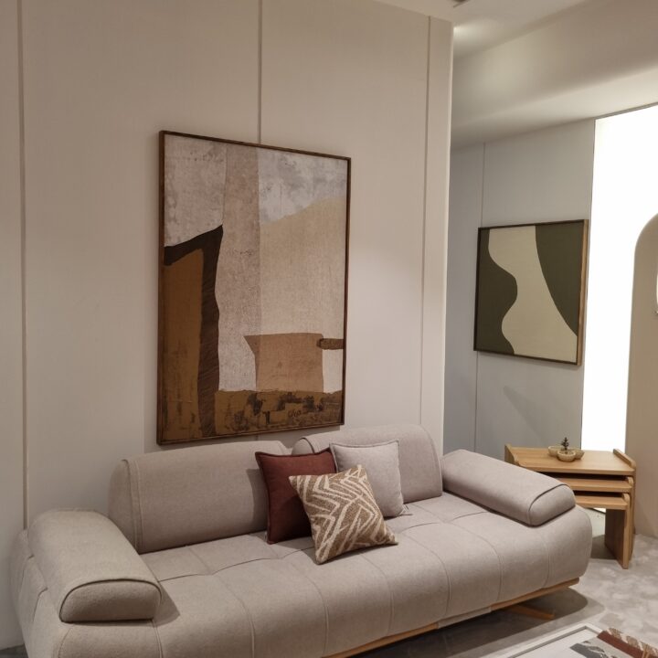 Textured Wall Art for Modern Living Room